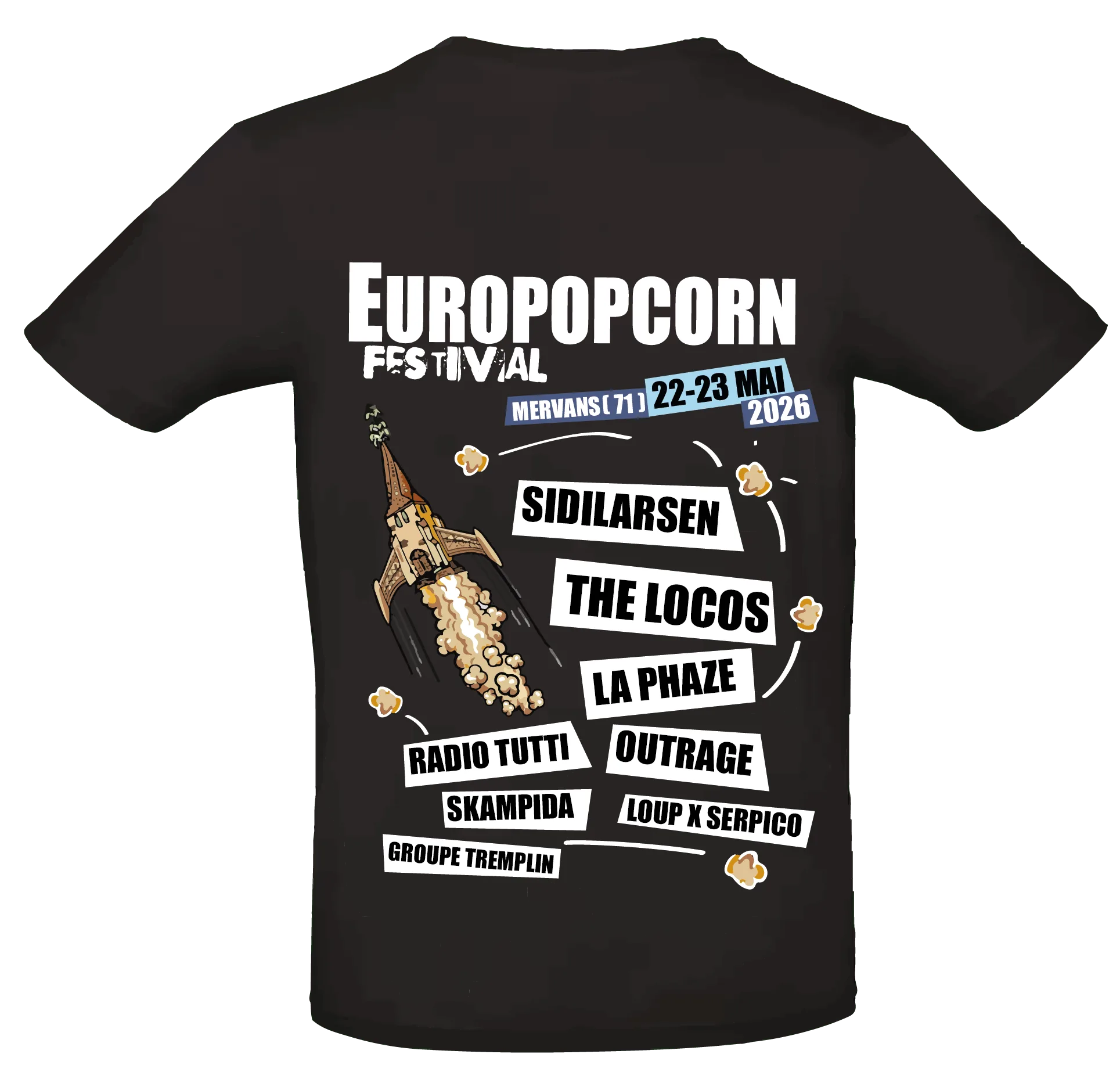 Tee-shirt verso